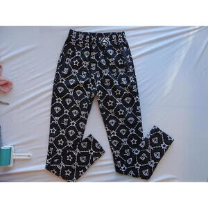 Shane Justin Trendy Black Graphic Lounge Pants